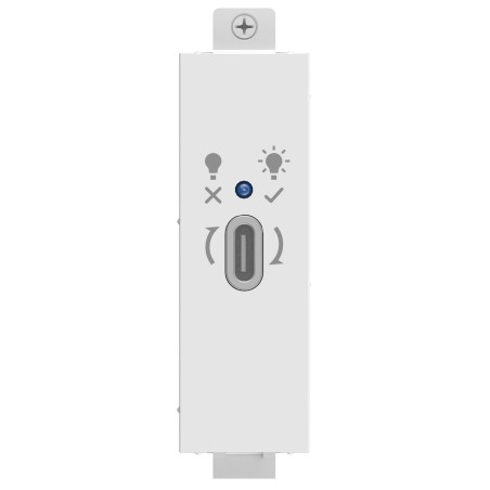 Vision Socket-Outlet Usb C White